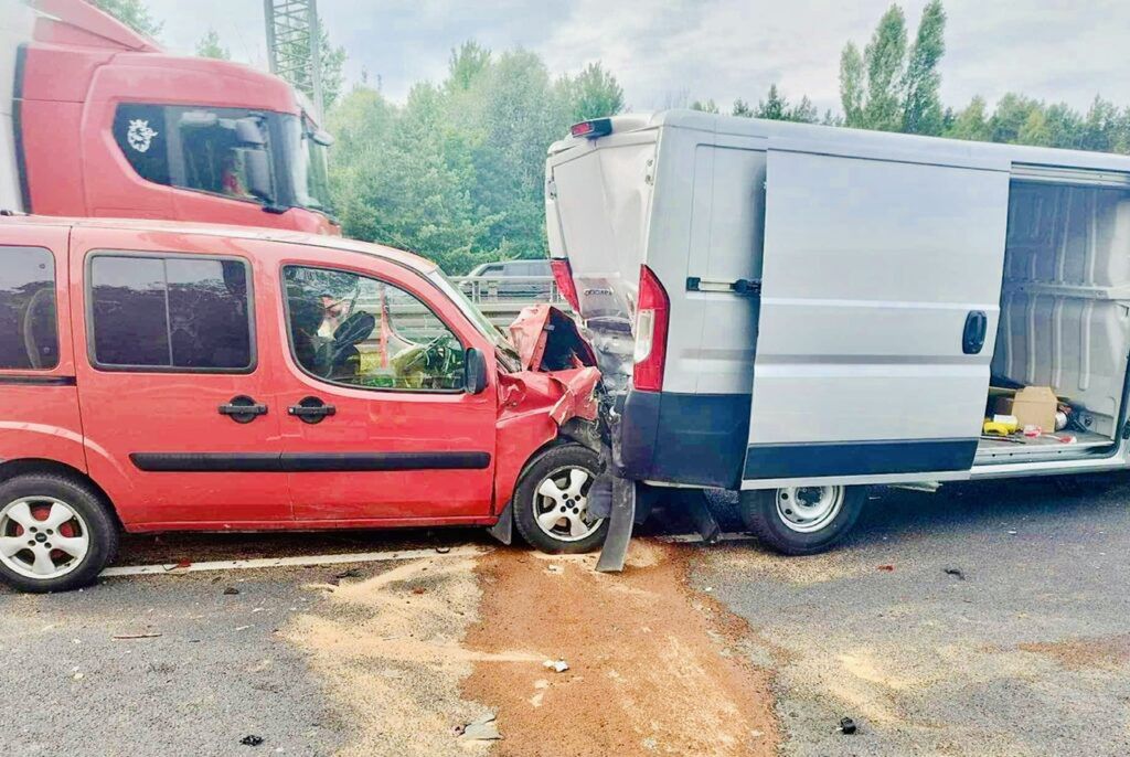 Wypadek na S8