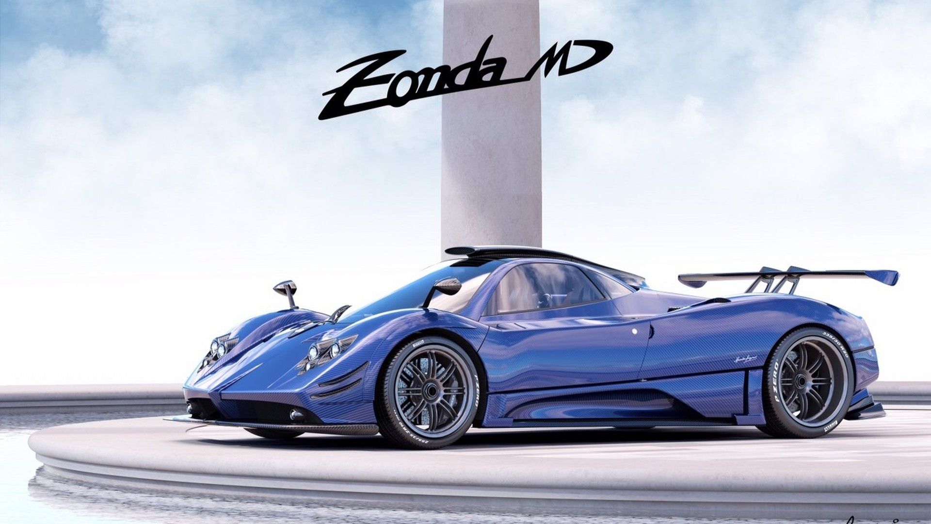Zonda MD- Piękne, atramentowe nadwozie