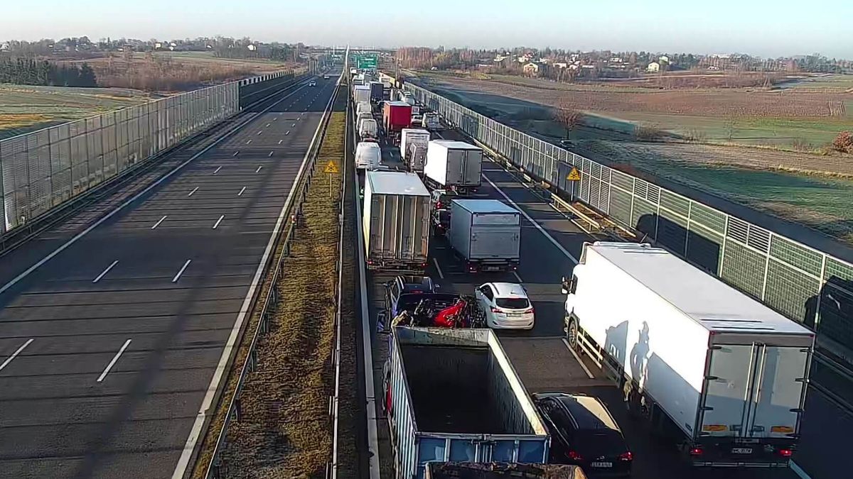 Wypadek na obwodnicy Lublina 10 listopada