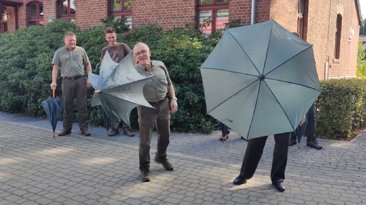 W tym nadleśnictwie nie narzekają na brak poczucia humoru!