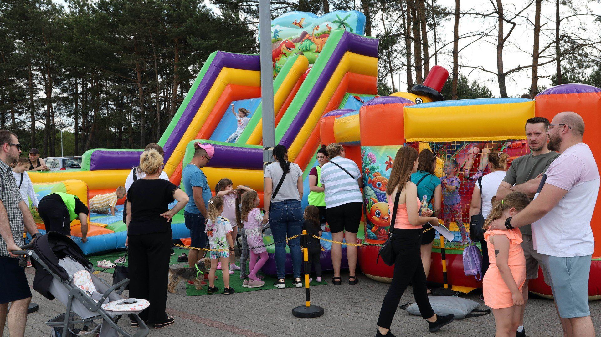 Festyn przy Galerii Grudziądzkiej dla dzieci