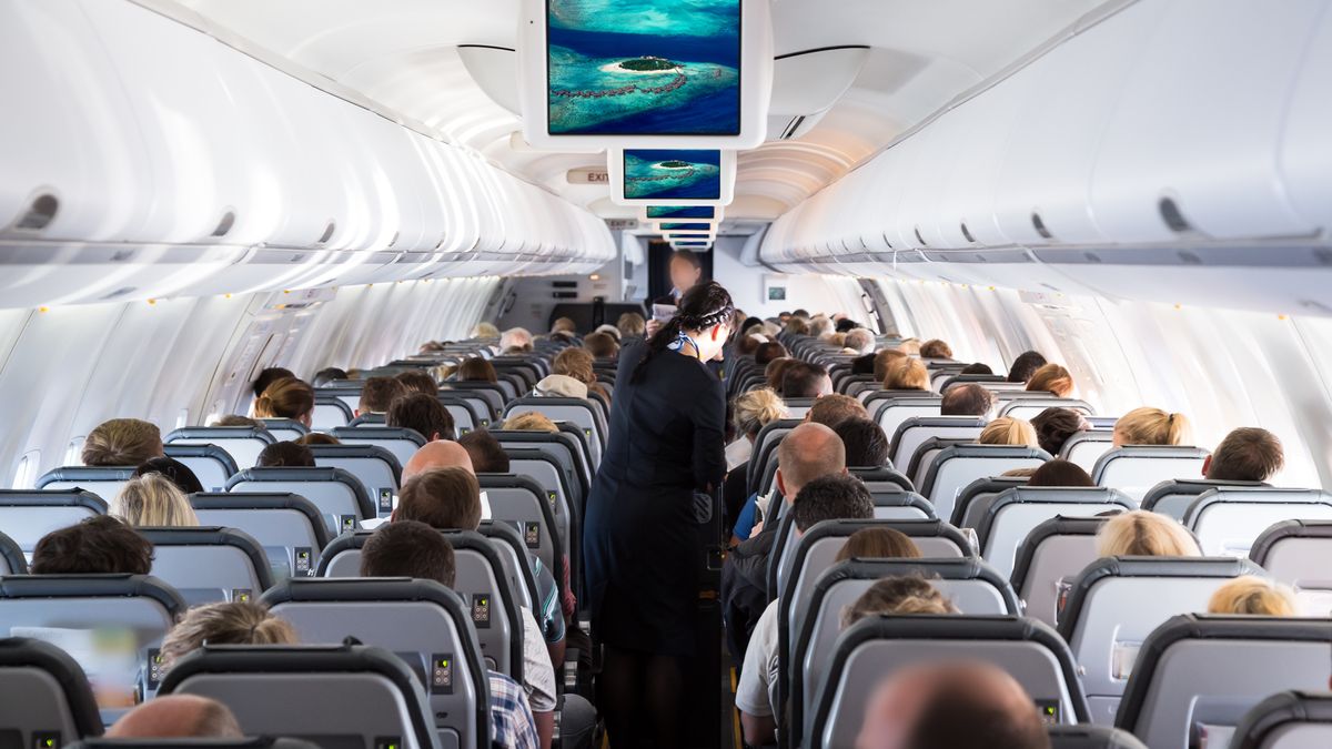 Pasażer wściekł się na obsługę samolotu