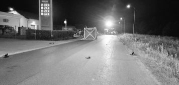 Śmierć na drodze. Zginęli rowerzysta i motocyklista