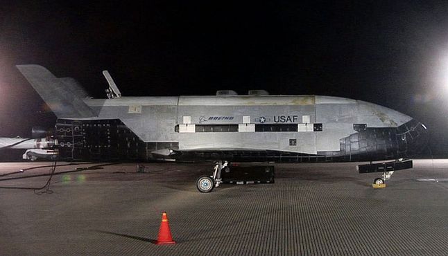 X-37B po zakończeniu pierwszej misji (fot. Wikimedia Commons)