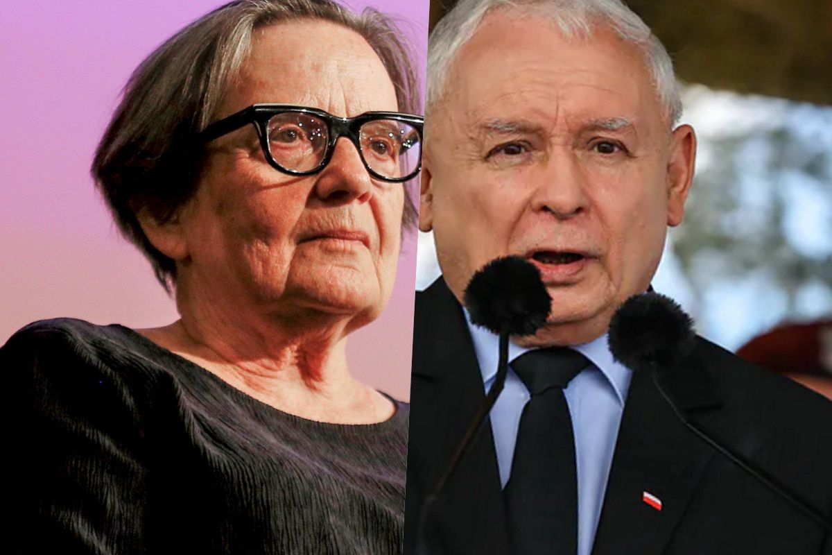 W "Faktach" TVN Agnieszka Holland odniosła się do wypowiedzi Jarosława Kaczyńskiego 