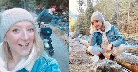 Lara Gessler przechadza się po Tatrach z mężem i MIESIĘCZNĄ córką: "NARESZCIE"