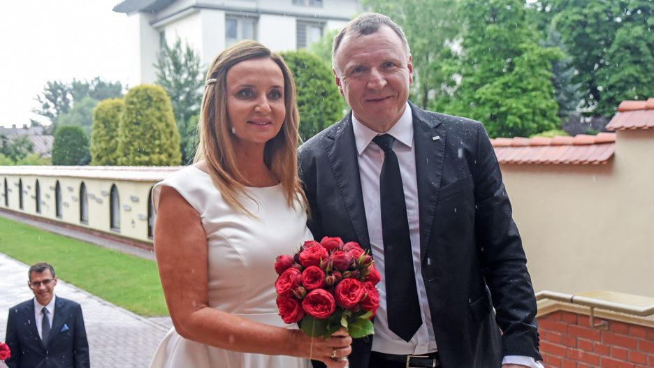 Jacek i Joanna Kurscy wzięli drugi ślub kościelny 