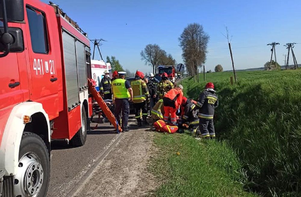 Tragedia pod Kraśnikiem. Nie żyje dziecko. Koszmarny wypadek na DK 19