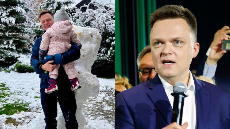 Szymon Hołownia zabrał córkę do pracy