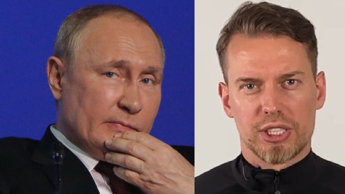 Władimir Putin, Rzecznik SBU (Photo by Contributor / Getty Images & Facebook) 