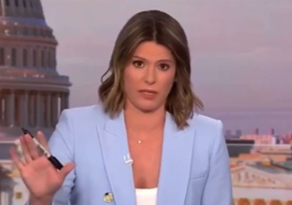 A CNN journalist interrupted the interview. She got furious. It was about Trump.