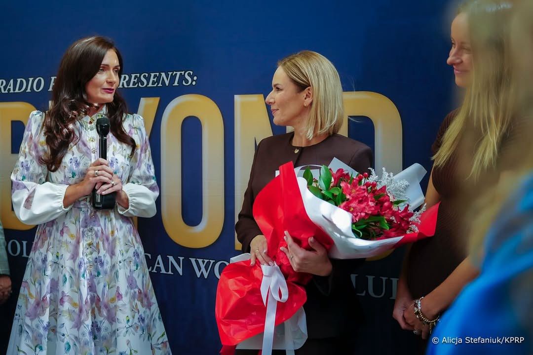 Marta Nawrocka podczas spotkania z Klubem Beyond w USA