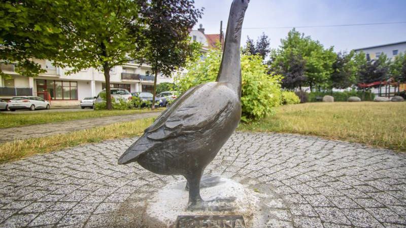 Tychy. Gąska Balbina po kilku miesiącach wróciła na swoje miejsce.