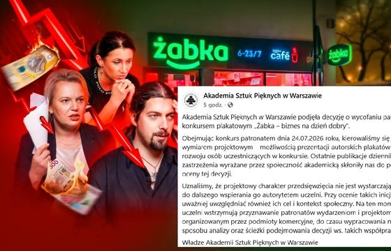 Efekt reportażu Kanału Zero: uczelnia wycofuje patronat nad konkursem Żabki