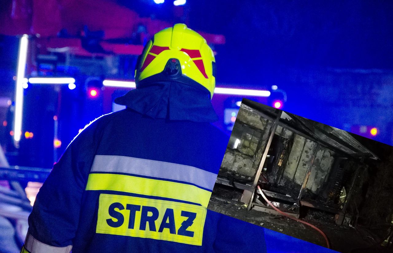 Spłonął domek letniskowy. Tragedia pod Szczytnem 