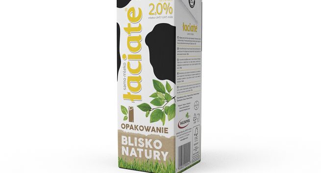 Mleko Łaciate w nowych, ekologicznych opakowaniach