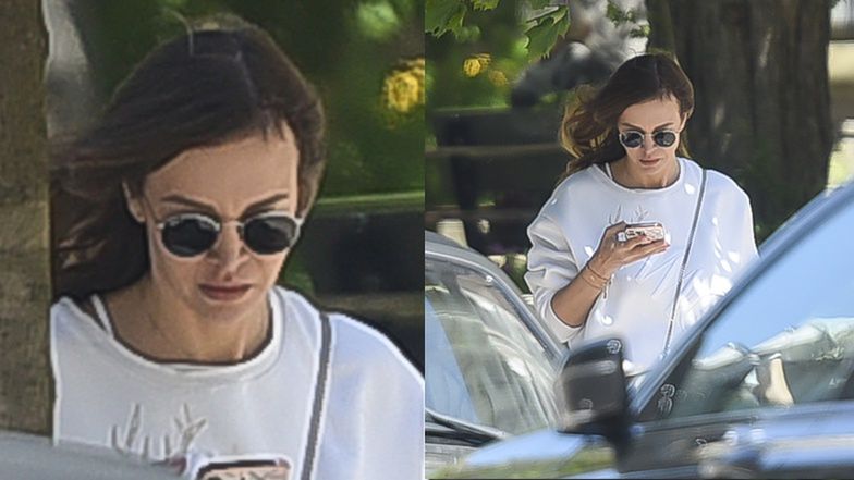 Anna Wendzikowska na mieście 