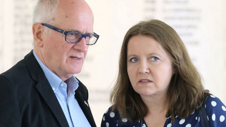 Krzysztof Czabański i Joanna Lichocka - członkowie RMN z nominacji PiS