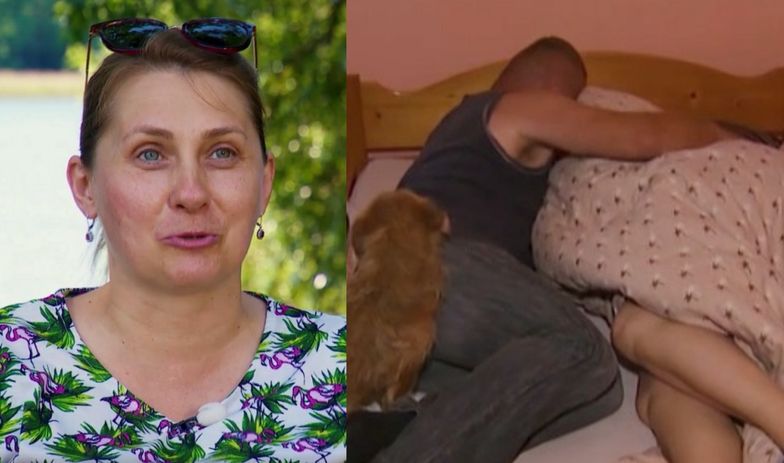 Krzysztof zaskoczył Kasię o poranku 
