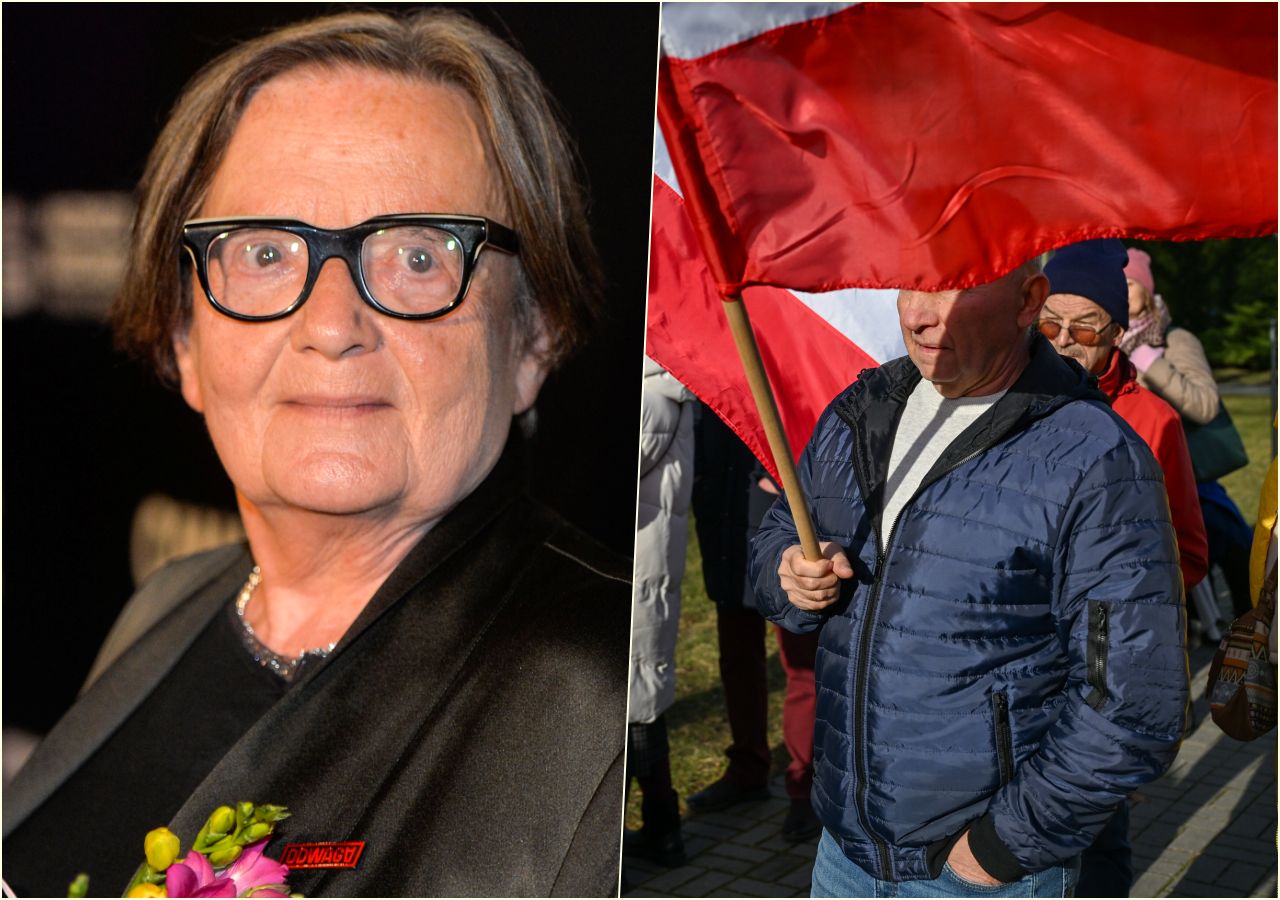 Holland, Tokarczuk i Applebaum wyróżnione przez UMCS w Lublinie. Przed uczelnią protest