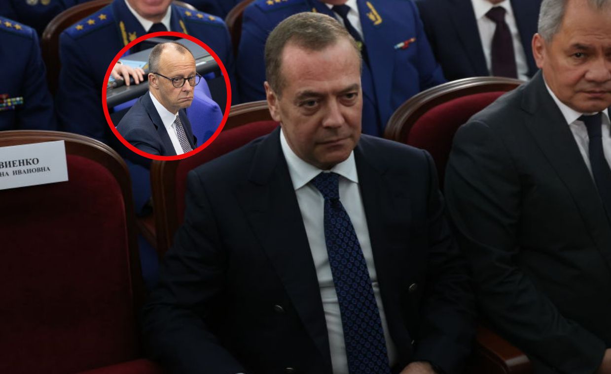 Medvedev this time took aim at Merz