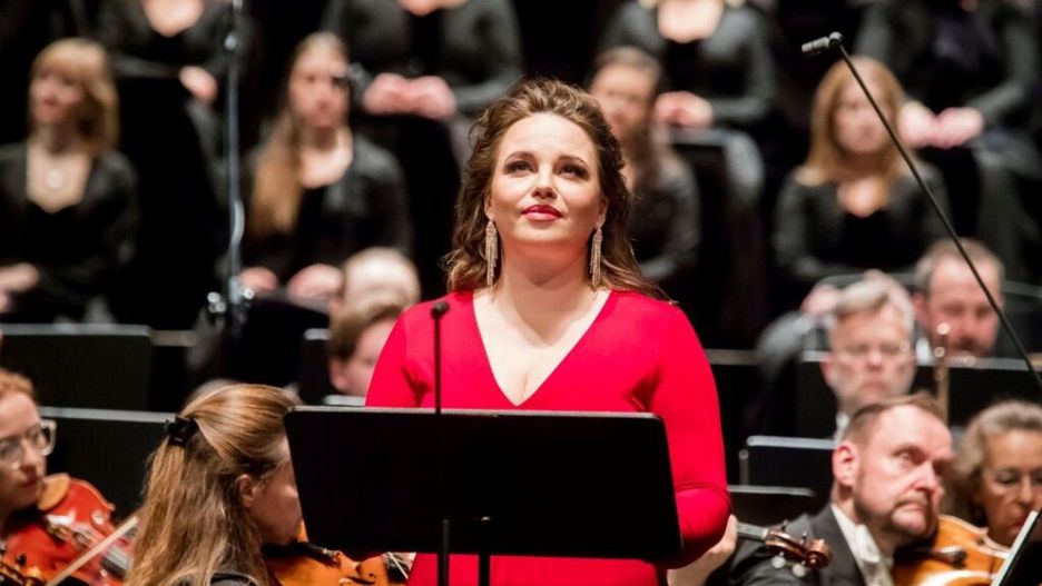 Gabriela Legun jako Julia w koncertowym wykonaniu „Romea i Julii” w Teatrze Wielkim-Operze Narodowej © Krzysztof Bieliński