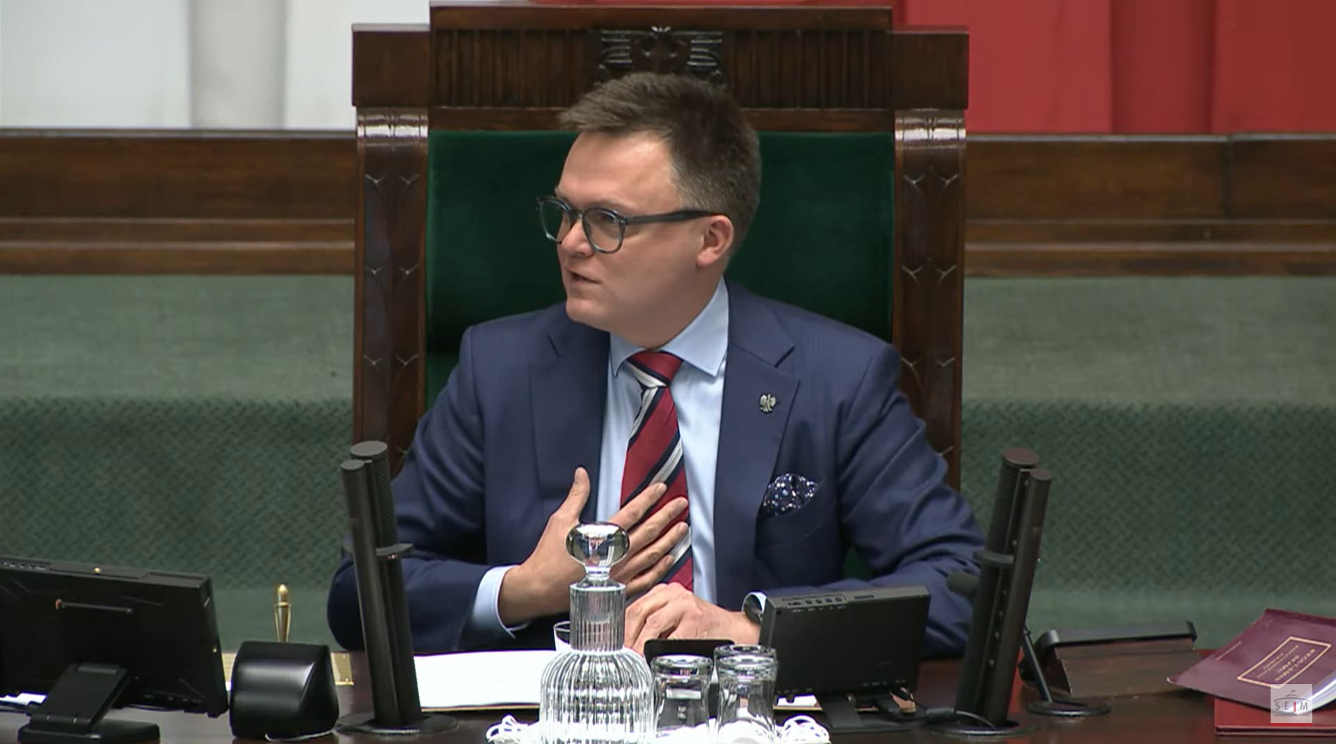 Szymon Hołownia zaliczył wpadkę. Reakcja Kaczyńskiego hitem sieci