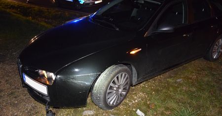 Małopolska. 19-latek w Alfa Romeo przejechał leżącego na jezdni człowieka