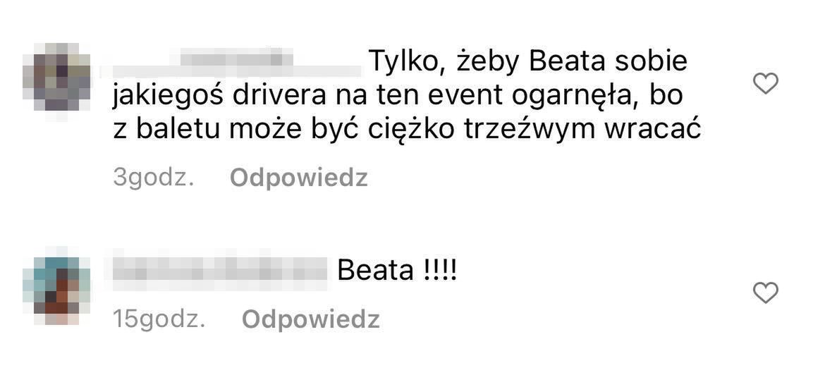 Komentarze pod ogłoszeniem Marcina Gortata