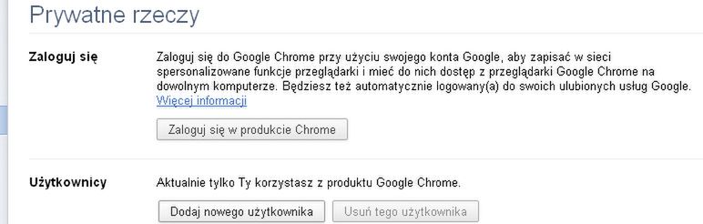 Wiele profili w jednej przeglądarce: Chrome 16 już jest w wersji stabilnej 2