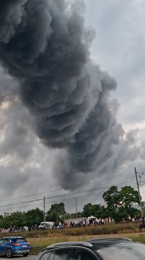 Pożar w Mińsku Mazowieckim