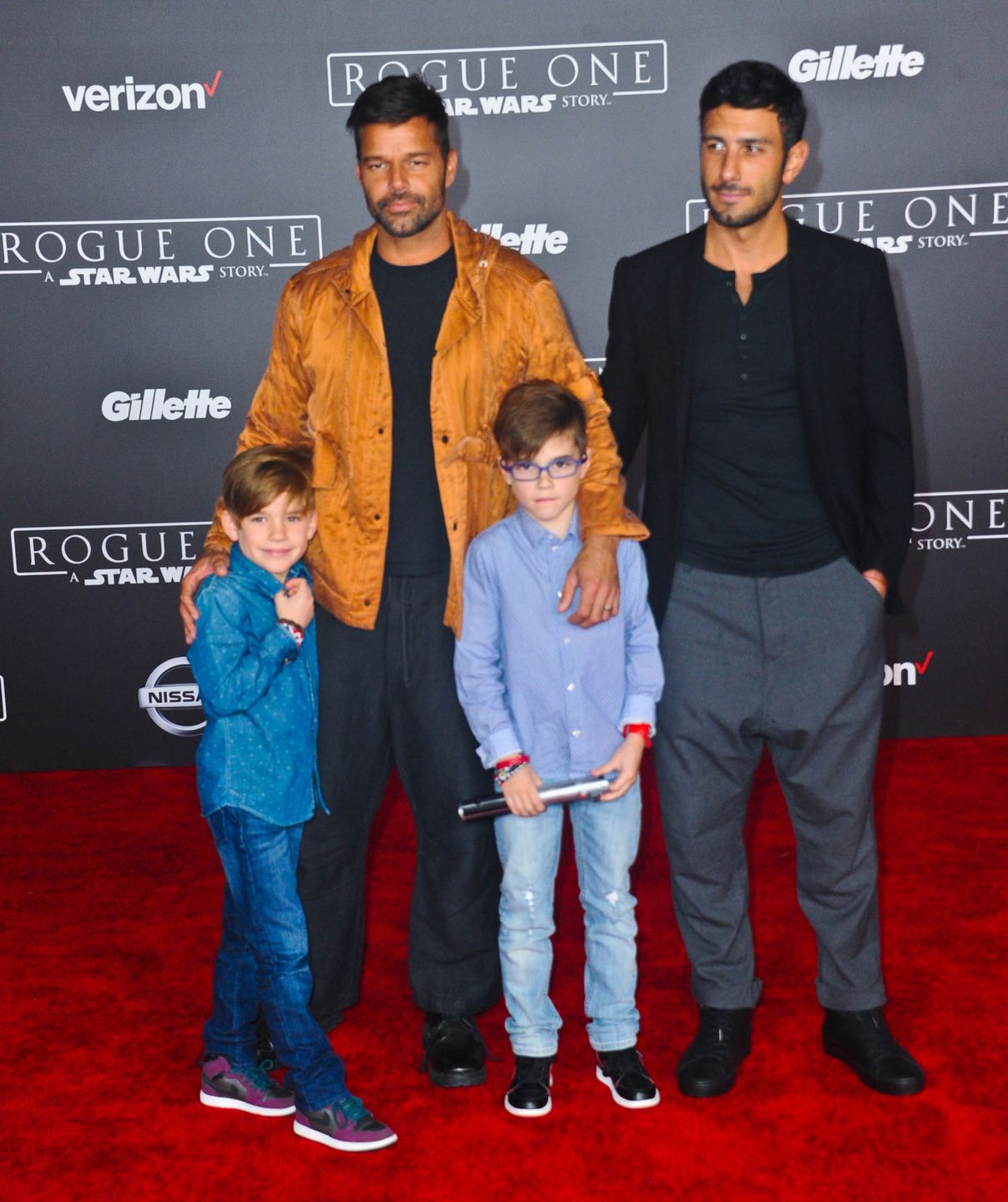 Ricky Martin z synami