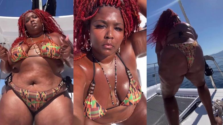 Lizzo twerkuje na jachcie
