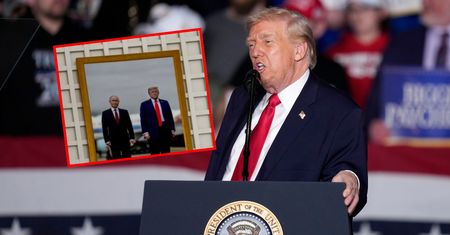 "Putin" w Białym Domu. Trump powiesił zaskakujące zdjęcie