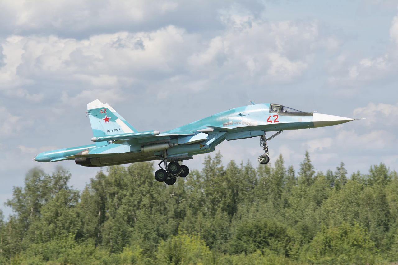 Wrak Su-34 pod Bałakliją. Rosja bez kolejnego bombowca taktycznego