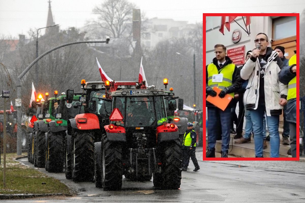 Rolnicy protestują w Bydgoszczy. Zadziwiające słowa o dopłatach z Unii