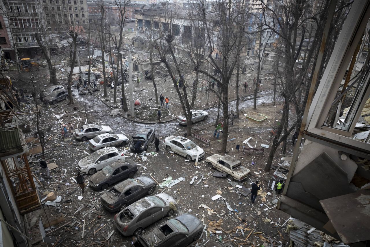 Kharkiv after the Russian attack