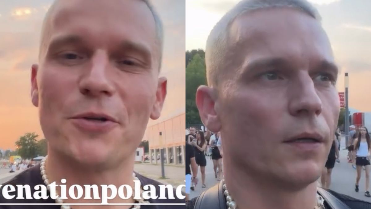 Ochrona NIE WPUŚCIŁA Barta Pniewskiego na koncert