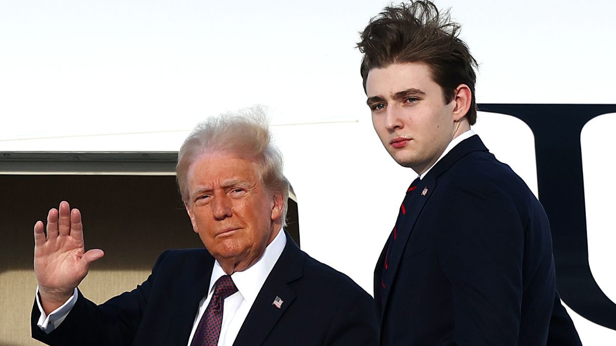 Trump odpowiedział, czy jego zdaniem Barron będzie prezydentem.