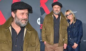 Leszek Lichota zameldował się na premierze z NOWĄ PARTNERKĄ (?). Fajnie razem wyglądają? (ZDJĘCIA)