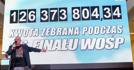 WOŚP znowu pobiła rekord!