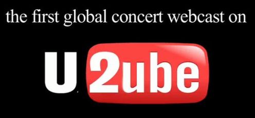 Koncert U2 na żywo w YouTube