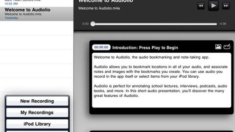 Audiolio – notuj na iPadzie [giveaway] 1