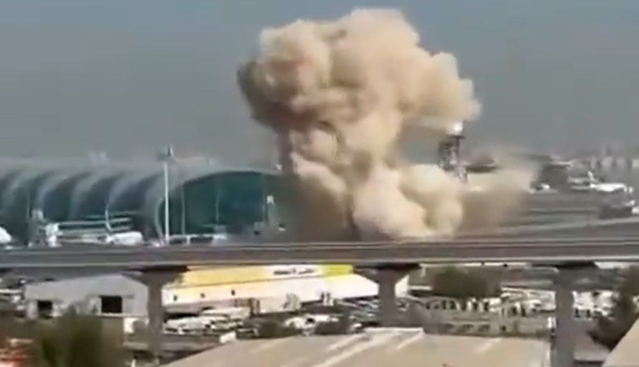 Nagranie z Dubaju. Nagle rozległ się wielki huk