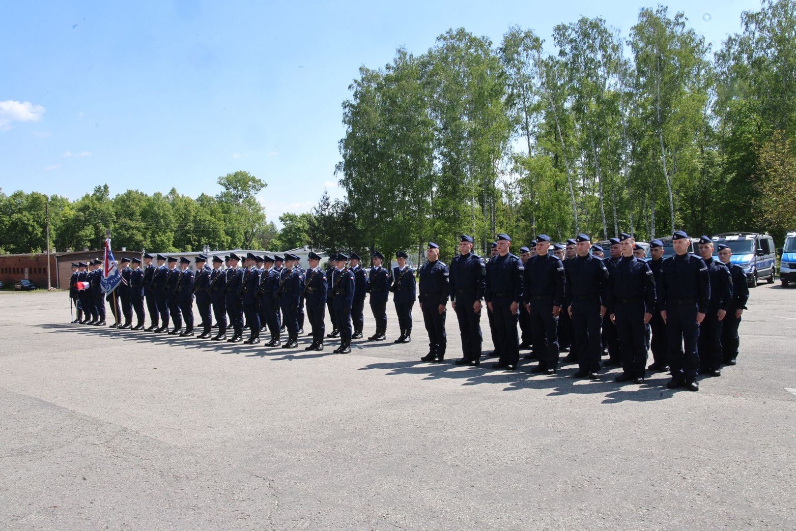 Ślubowanie policjantów w Kielcach
