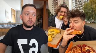 Nietypowy test pizzy Książula. Zjedli ją i... nagrali rapowy kawałek