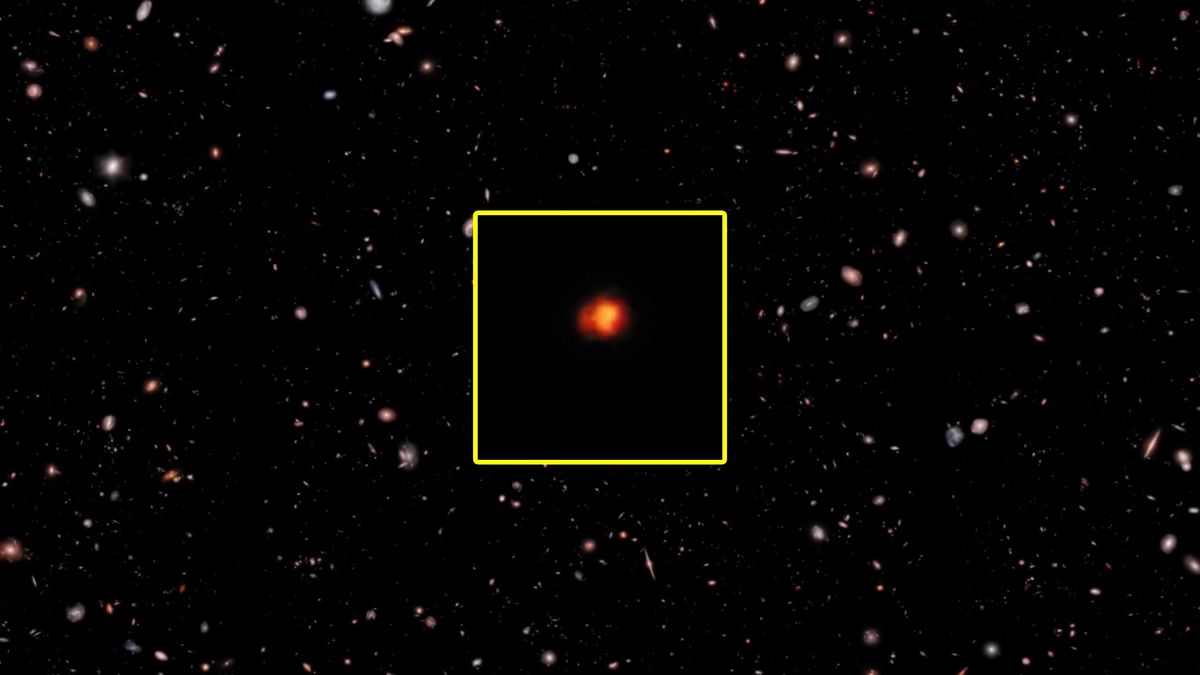 Galaktyka Maisie ma ok. 13,4 mld lat.