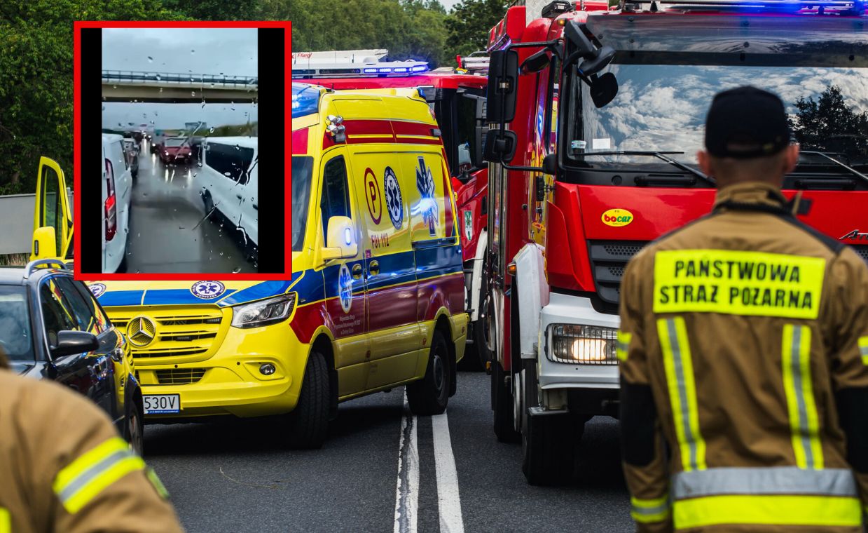 "Kolejny przykład głupoty". Szokujące nagranie z A4