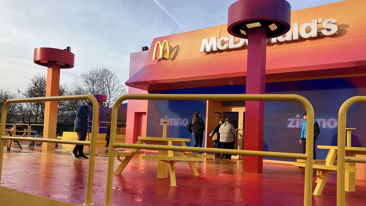 Mc'Donalds w Poznaniu przy ulicy Hetmańskiej