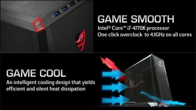 ASUS ROG Tytan G70 komputer podkręcanie procesora slajd